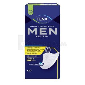 Прокладки урологічні Tena Men Active Fit