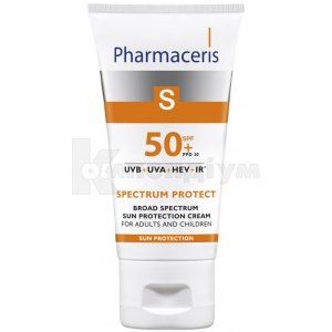 Крем сонцезахисний Sun Protection 14906 SPF50+ широкого спектру дії "Pharmaceris S"