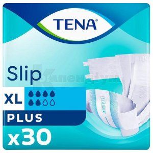 Підгузки для дорослих Тена сліп плюс (Adult Diapers Tena slip plus)