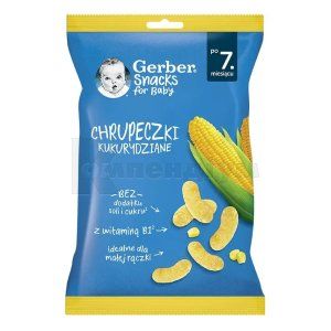 Гербер снеки кукурудзяні для дітей (Gerber corn snacks for children)