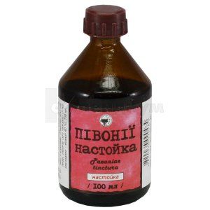 Пиона <I>настойка</I> (Пиона <I>tincture</I>)