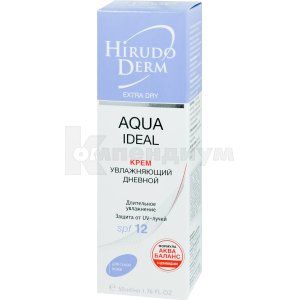 AQUA IDEAL КРЕМ УВЛАЖНЯЮЩИЙ ДНЕВНОЙ ИЗ СЕРИИ HIRUDO DERM EXTRA DRY