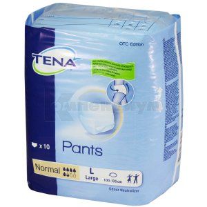 ПОДГУЗНИКИ ДЛЯ ВЗРОСЛЫХ "TENA PANTS NORMAL" ДЛЯ ЗАЩИТЫ ПРИ НЕДЕРЖАНИИ