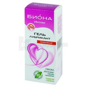 Биона интим гель-лубрикант (Biona intim gel-lubricant moisturizing Doctor Bioсon)