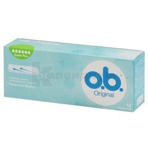 Тампоны O.B. ориджинал супер плюс (Tampons O.B. original super plus)