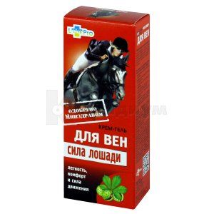 Крем-гель Сила лошади для вен (Cream-gel Horse power for veins)