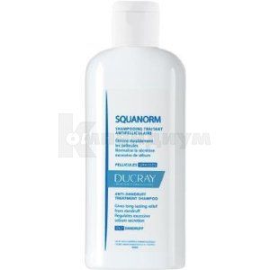 Дюкрей Скванорм шампунь против жироной перхоти (Ducret skvanorm shampoo against oily dandruff)