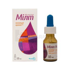 Милт назальные капли (Milt nasal drops)