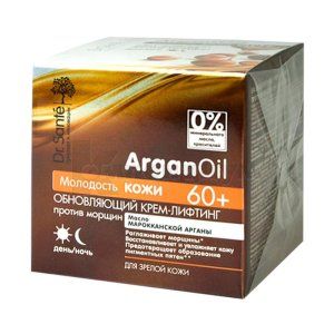 КРЕМ-ЛИФТИНГ ОБНОВЛЯЮЩИЙ ПРОТИВ МОРЩИН 60+ серии "Dr.SANTE ARGANOIL"