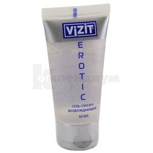 Гель-смазка Визит Erotic возбуждающий (Gel-lubricant Vizit Erotic exciting)