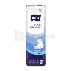 ПРОКЛАДКИ ЖЕНСКИЕ ГИГИЕНИЧЕСКИЕ BELLA Classic Nova maxi