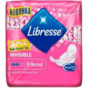 ПРОКЛАДКИ ГИГИЕНИЧЕСКИЕ LIBRESSE INVISIBLE CLIP NORMAL