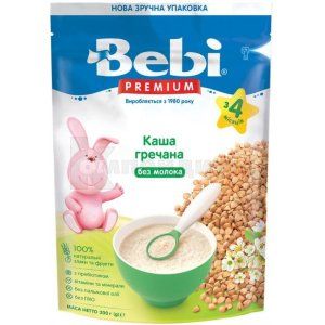 Каша безмолочная гречневая низкоаллергенная Беби премиум (Dairy-free buckwheat low-allergenic porridge Baby premium)