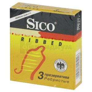 ПРЕЗЕРВАТИВЫ "SICO RIBBED"