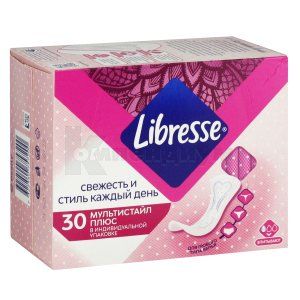 ПРОКЛАДКИ ЖЕНСКИЕ ГИГИЕНИЧЕСКИЕ LIBRESSE DAILY FRESH PLUS MULTISTYLE