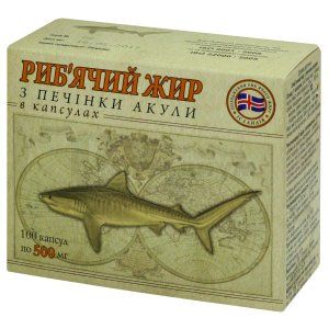 Рыбий жир из печени акулы