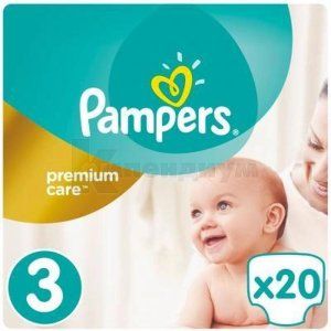 ПОДГУЗНИКИ ДЕТСКИЕ PAMPERS PREMIUM CARE