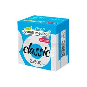 ПЛАСТЫРЬ МЕДИЦИНСКИЙ В РУЛОНАХ AVANTI MEDICAL® "CLASSIC"  НА ТКАНЕВОЙ ОСНОВЕ, БЕЛОГО ЦВЕТА