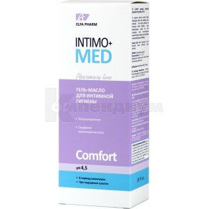 ГЕЛЬ-МАСЛО ДЛЯ ИНТИМНОЙ ГИГИЕНЫ COMFORT pH5,5 серии "INTIMO+MED"