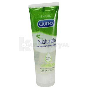 Гель-смазка Дюрекс натуралс (Durex Naturals Gel Lubricant)