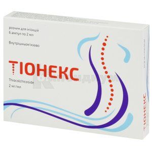 Тионекс <i>раствор для инъекций</i> (Thionex <i>solution for injection</i>)