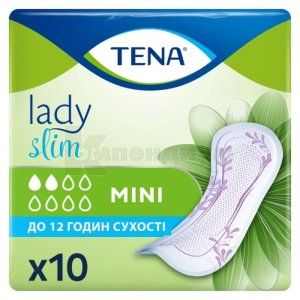 ПРОКЛАДКИ УРОЛОГИЧЕСКИЕ TENA LADY SLIM MINI