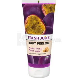 ПИЛИНГ ДЛЯ ТЕЛА PASSION FRUIT & BROWN SUGAR серии "FRESH JUICE"