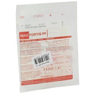 Перчатки хирургические латексные стерильные Макс фортис пф (Surgical latex sterile gloves Max fortis pf)