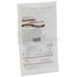 Перчатки латексные стерильные Макситекс нейро PF (Gloves Maxitex neuro PF)