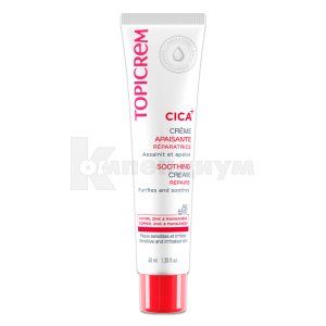 Топикрем успокаивающий крем CICA (Topicrem CICA soothing cream)