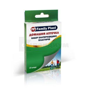 Фемили пласт набор пластырей Домашняя аптечка (Family plast set of patches Home medicine chest)