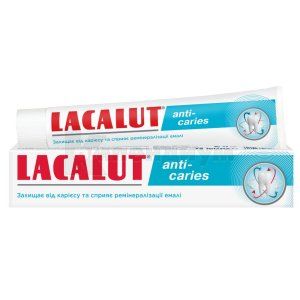 Лакалут анти-кариес зубная паста (Lacalut anti-caries toothpaste)