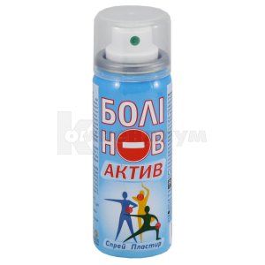 Болинов актив спрей пластырь (Bolinov active spray patch)