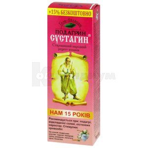 Сустагин гель-бальзам Подагрин (Sustagin gel-balm Podagrin)