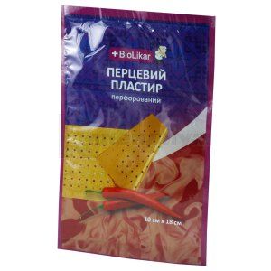 Пластырь перцовый перфорированный