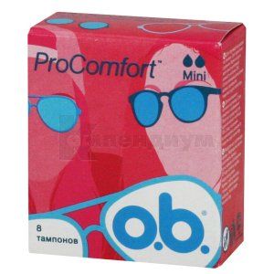 Тампоны O.B. про комфорт мини (Tampons O.B. pro comfort mini)