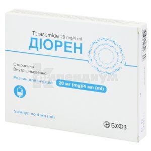 Диорен раствор для инъекций (Dioren solution for injection)