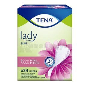 ПРОКЛАДКИ УРОЛОГИЧЕСКИЕ TENA LADY SLIM MINI MAGIC