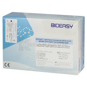 BIOEASY ЭКСПРЕСС-ТЕСТ НА НОВЫЙ КОРОНАВИРУС 2019 (2019-nCoV) GIGA IgG/IgM