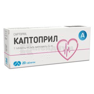 Каптоприл (Captopril)