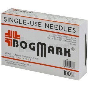 ИГЛЫ ИНЪЕКЦИОННЫЕ ОДНОРАЗОВОГО ПРИМЕНЕНИЯ BogMark®