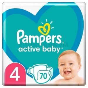 ПОДГУЗНИКИ ДЕТСКИЕ PAMPERS ACTIVE BABY