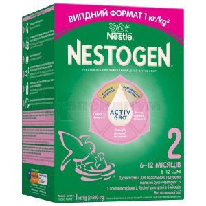 СМЕСЬ СУХАЯ МОЛОЧНАЯ NESTOGEN® 2 С ЛАКТОБАКТЕРИЯМИ L. REUTERI