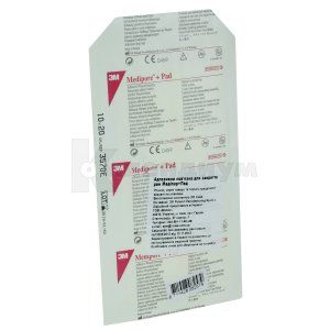 3M™ MEDIPORE™+PAD ПОВЯЗКА АДГЕЗИВНАЯ ДЛЯ ЗАКРЫТИЯ РАН