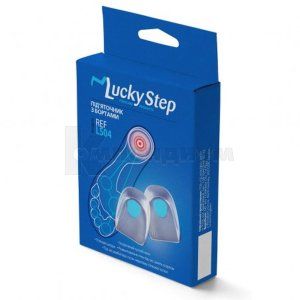 ПОДПЯТОЧНИК С БОРТИКАМИ тм "LUCKYSTEP"