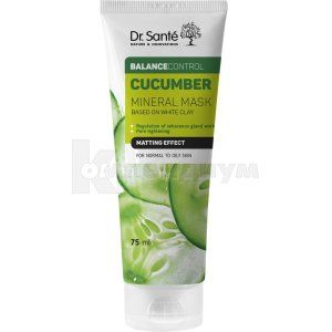 Dr.Sante cucumber маска миндальная д/выравн. цвета лица на осн. белой глины (Dr.Sante cucumber mask almond based on white clay)