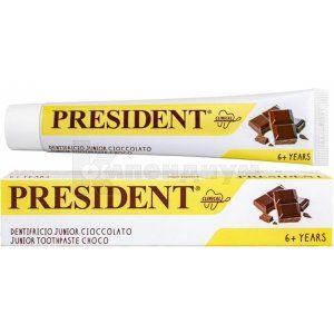 ЗУБНАЯ ПАСТА "PRESIDENT CLINICAL" "JUNIOR" 6+