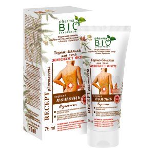 Термо-бальзам для тела Живокост форте (Thermo-body balm Zhivokost forte)