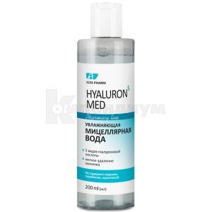 Вода мицеллярная увлажняющая тм Elfa Pharm серии Hyaluron5 MED