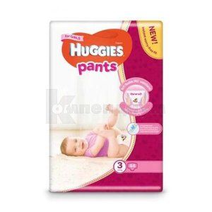 ПОДГУЗНИКИ-ТРУСИКИ ДЕТСКИЕ ГИГИЕНИЧЕСКИЕ HUGGIES (ХАГГИС) GIRL (ДЛЯ ДЕВОЧЕК)